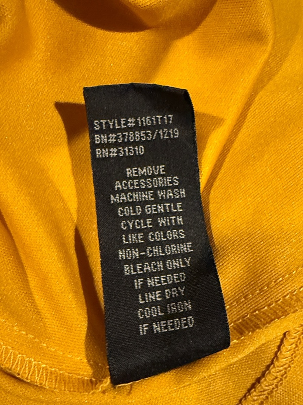 by & by Yellow Floral Sleeveless Midi Dress with Blue and White Blooms - Picture 6 of 6